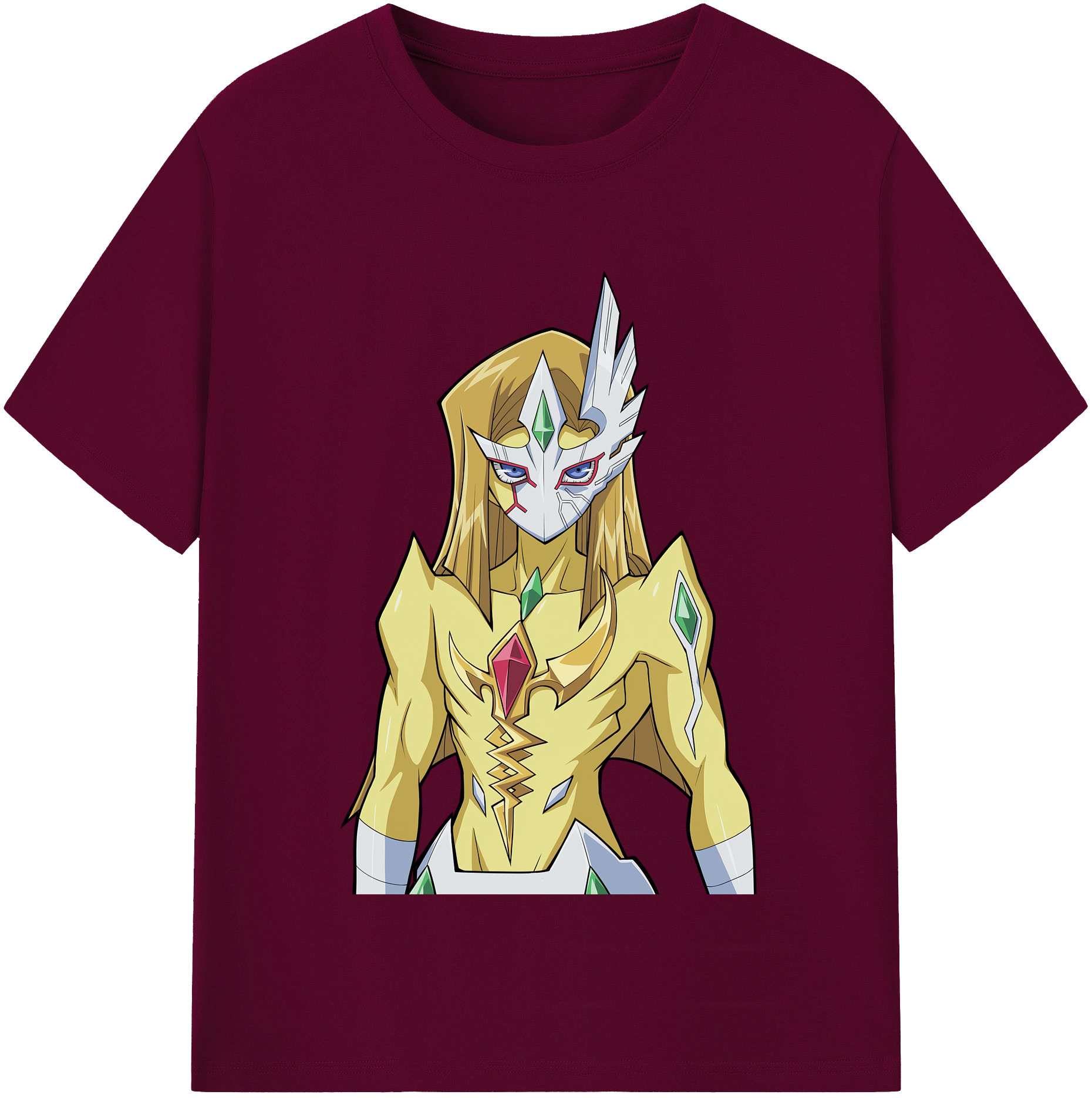 （画像用） 遊☆戯☆王 Yu-Gi-Oh! レディースカジュアルプリントTシャツ（綿100％）